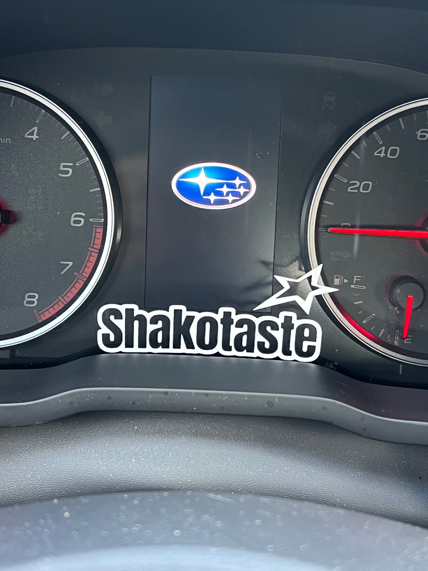 Small Shakotaste logo sticker