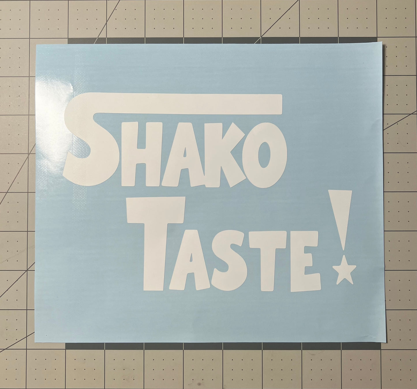 Shako Taste! STICKER