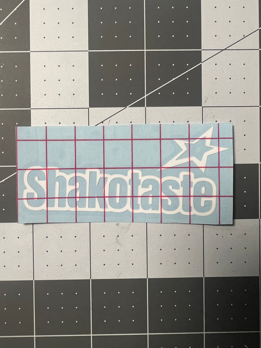 Small Shakotaste logo sticker