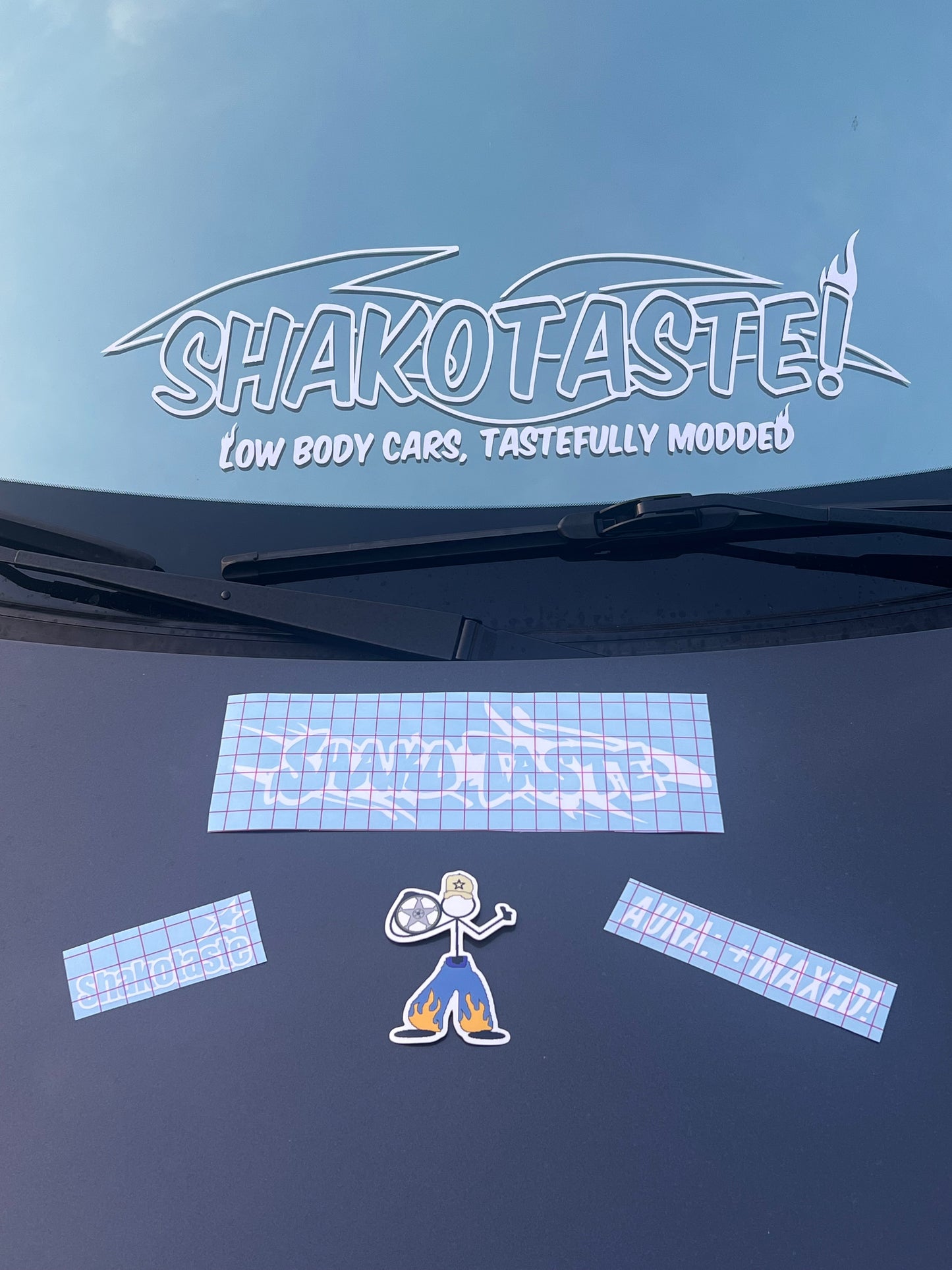 Small Shakotaste logo sticker