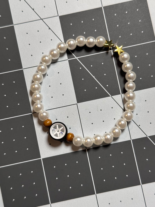 White VOLK TE37 Bracelet!